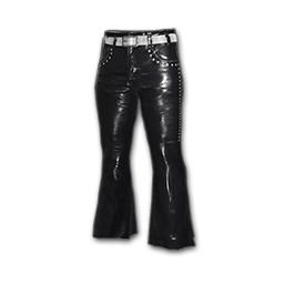 Leather Bootcut Pants