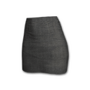 Military Skirt (Black)