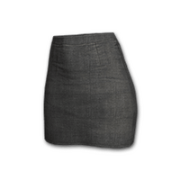 Military Skirt (Black)