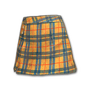 Zest Checkered Skirt
