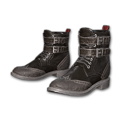  PUBG: BATTLEGROUNDS: Leather Boots (Black) Image