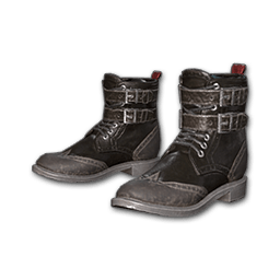 free pubg skin Leather Boots (Black)