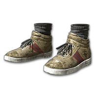 Snake Skin Sneakers