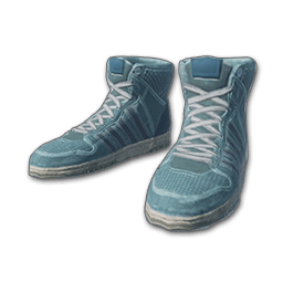 Hi-top Trainers (Blue)