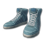 Hi-top Trainers (Blue)