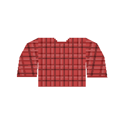 free unturned item Red Plaid Shirt