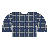 Dark Blue Plaid Shirt