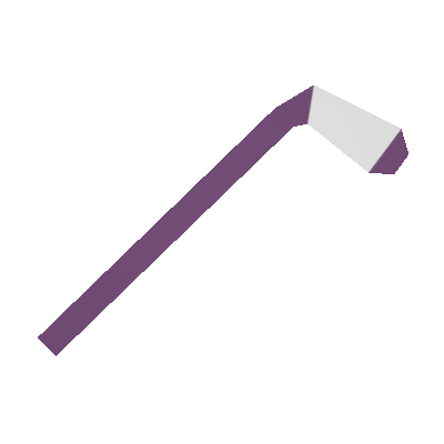 Holiday Spirit Purple Hockey Stick