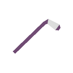 Purple Hockey Stick