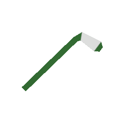 Green Hockey Stick