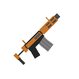 free unturned item Orange PDW w/ Player Killcounter