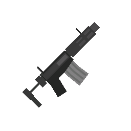 free unturned item Black PDW w/ Player Killcounter