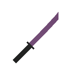 free unturned item Purple Katana w/ Killcounter