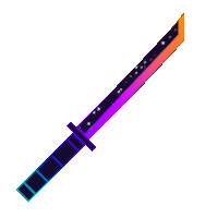 Retrowave Katana