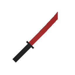 free unturned item Red Katana w/ Killcounter