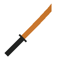 Confetti Orange Katana