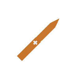 Orange Pocketknife w/ Player Killcounter