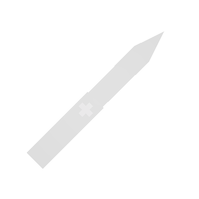 Blossoming White Pocketknife