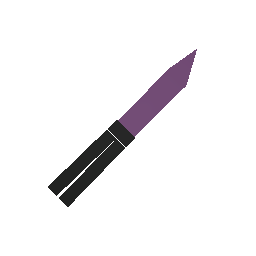 free unturned item 0 Kelvin Purple Butterfly Knife