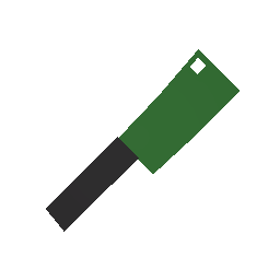 free unturned item Green Butcher Knife