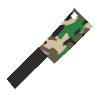 Bubbling Scrubbrush Butcher Knife