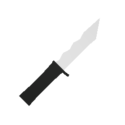 free unturned item White Military Knife