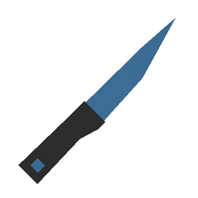 0 Kelvin Blue Kitchen Knife