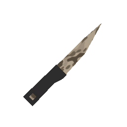 free unturned item Desert Kitchen Knife w/ Player Killcounter