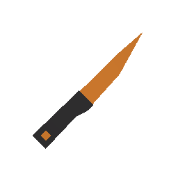 free unturned item Orange Kitchen Knife