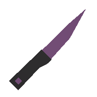Electric Purple Kitchen Knife