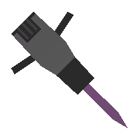 Melting Purple Jackhammer