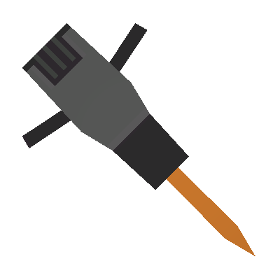 Burning Orange Jackhammer