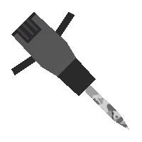 Arctic Jackhammer w/ Player Killcounter