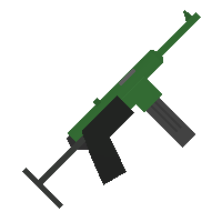 Electric Green Maschinengewehr
