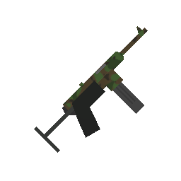 Woodland Maschinengewehr w/ Player Killcounter