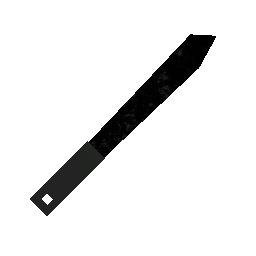 Wealthy Obsidian Machete