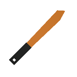 Orange Machete w/ Killcounter