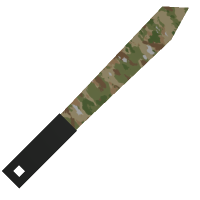 Crystal Shards Multicam Machete