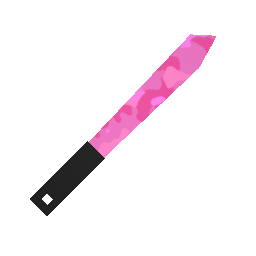 free unturned item Cherryblossom Machete w/ Player Killcounter