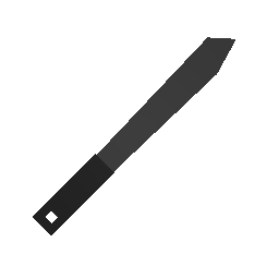 free unturned item Black Machete w/ Player Killcounter