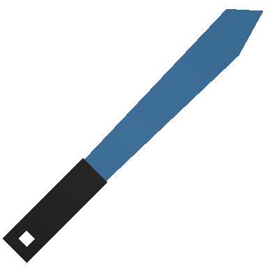 Blue Machete w/ Killcounter