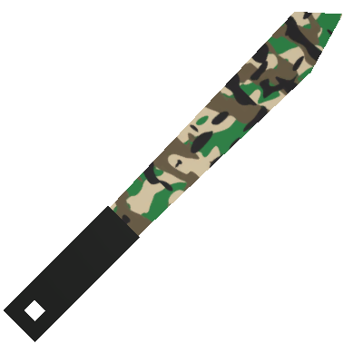 Decked Out Scrubbrush Machete