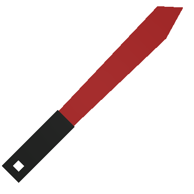 Blossoming Red Machete