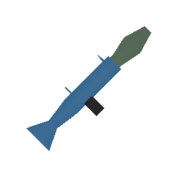 Blue Rocket Launcher