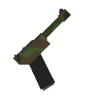 Glitched Woodland Luger