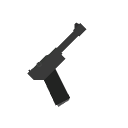 Black Luger w/ Player Killcounter