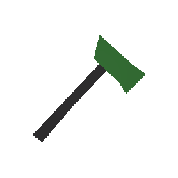 Green Fire Axe