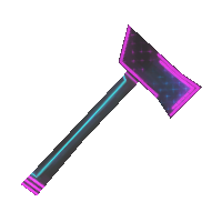 Neon Killer Fire Axe