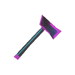 Neon Killer Fire Axe w/ Killcounter