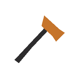 Orange Fire Axe